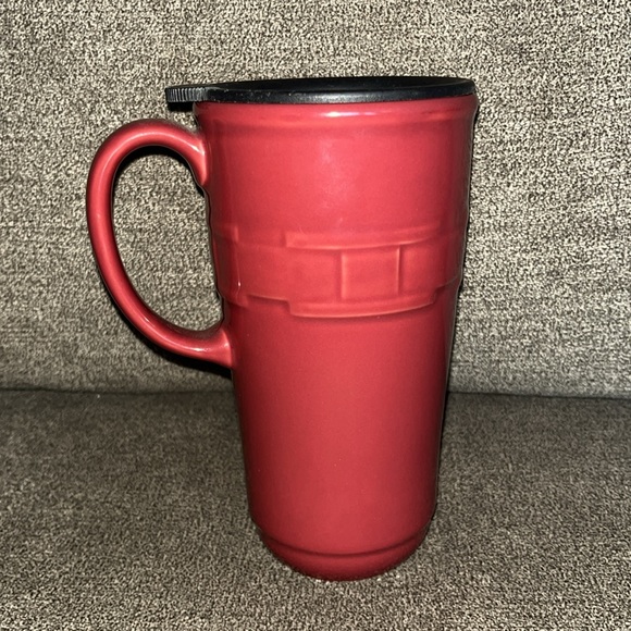 Longaberger mug with lid - $15! - Picture 2 of 4